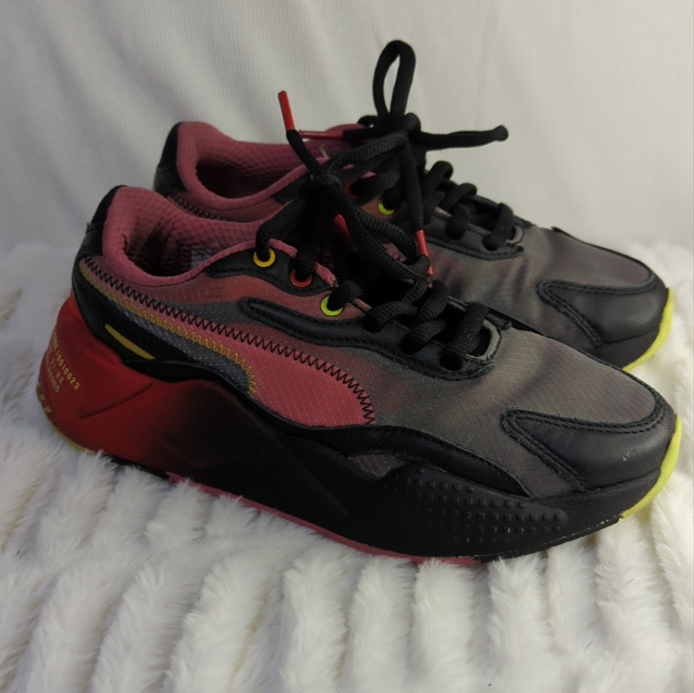 Puma RS-X3‎ Sonic the Hedgehog Sega Color 2 Shadow Athletic Shoes Sz 5C